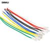Davitu 12Pcs 6.3mm 4.8mm 2.8mm Female Spade Crimp Terminals with red green blue yellow white black Wire cable - (Color: 2.8mm 12pcs) view 4