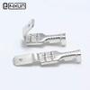 Davitu 10Sets 4.8mm Against Crimp Terminal Splice Male Female 2 in 1 Spade Connector Terminal for 0.4-1.5mm2 Cable - (Color: without cover) view 1