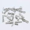 Davitu 10Sets 4.8mm Against Crimp Terminal Splice Male Female 2 in 1 Spade Connector Terminal for 0.4-1.5mm2 Cable - (Color: without cover) view 4