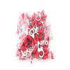 Davitu 100PCS RVS2-4 Ring Insulated Wire Connector Electrical Crimp Terminal Cable Wire Connector for 1.5-2.5mm2(A.W.G.16-14) - (Color: Red) view 1