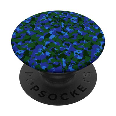 Blue Green Color Basic Army Military Camo Pattern