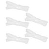 Aexit 5 Pcs Wiring & Connecting Ratio 2:1 4.5mm Dia Clear Polyolefin Heat Shrinkable Tube Heat-Shrink Tubing 2M 6.6Ft view 1
