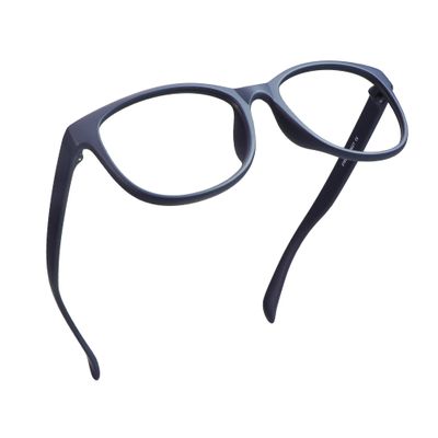 LifeArt Blue Light Blocking Glasses, Computer Reading Glasses, Gaming Glasses, TV Glasses for Women Men, Anti UV (Navy, 3.25 Magnification)
