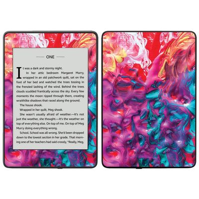 MightySkins Skin Compatible with Amazon Kindle Paperwhite 2018 (Waterproof Model) - Paint Party | Protective, Durable, and Unique Vinyl Decal wrap Cover | Easy to Apply, Remove| Made in The USA