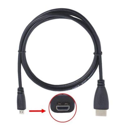 1080P Micro HDMI HD TV Video Cable for Amazon Kindle Fire HD 7 B0083PWAPW Tablet