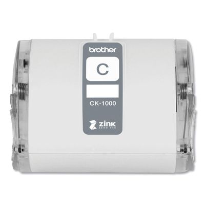 Brother Genuine CK-1000~2 (1.97) 50 mm Wide x 6.5 ft. (2 m) Cleaning Roll for Brother VC-500W Label and Photo Printers