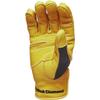 BLACK DIAMOND Transition Gloves | Goat Leather Palm | Breathable Stretch Fabric | Durable Rope Handling Gloves for Belay & Rappelling | Natural | Extra Large view 2
