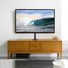 Mount-It! Bolt Down TV Stand | Heavy Duty Swivel Table Top TV Mount for Screens 32" - 55" | Desktop TV VESA Mount with Swivel | Steel, Black view 2