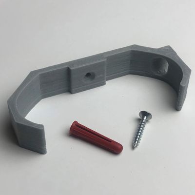 3D Cabin Wall Bracket 2 Leg Compatible with Google Home Mini - Grey