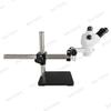 BoliOptics 8X-50X Widefield Zoom Stereo Microscope, Trinocular, Single Arm Boom Stand view 4