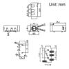 uxcell 3.5 mm Audio Jack Connector PCB Mount Female Socket 4 Pin PJ-320D 20pcs view 4