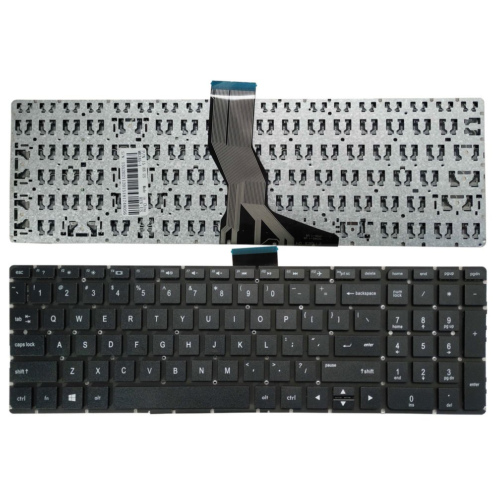 Laptop Replacement Keyboard Fit HP Pavilion 17-G140NR 17-G099NR 17-G163NR 17-G166NR 17-G192NR 17-G199NR US Layout No Backlight