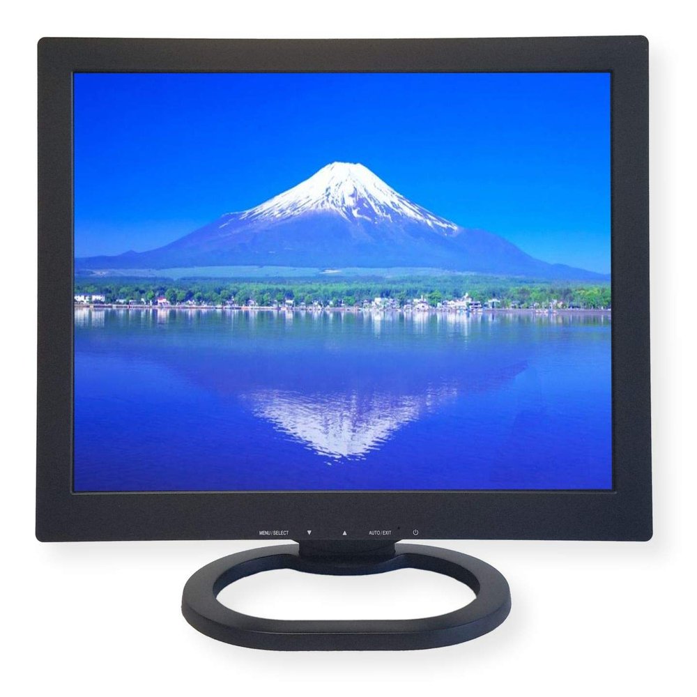 ViewEra V151BN2 TFT-LCD 15" Security Monitor With Built-in Speakers, 1024(H) x 768(V) Max Resolution, 16.2 Million Colors, Black