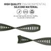 NotoCity for Garmin Instinct Band, Soft Silicone Replacement Watch Strap Compatible with Garmin Instinct 2/ Solar/Tactical(Army Green) view 2