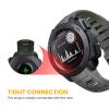 NotoCity for Garmin Instinct Band, Soft Silicone Replacement Watch Strap Compatible with Garmin Instinct 2/ Solar/Tactical (Camo Army Green) view 3