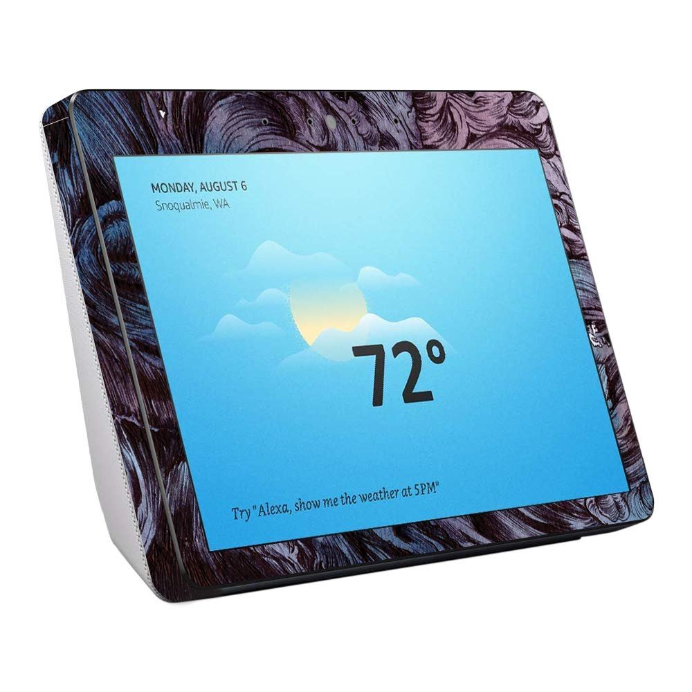 MightySkins Skin Compatible with Amazon Echo Show (2nd Gen) - Angry Ripple | Protective, Durable, and Unique Vinyl Decal wrap Cover | Easy to Apply, Remove, and Change Styles | Made in The USA