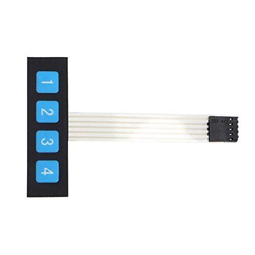 1x4 Matrix Array 4 Key Membrane Switch Keypad Keyboard 1x4 Keys