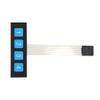 1x4 Matrix Array 4 Key Membrane Switch Keypad Keyboard 1x4 Keys view 1