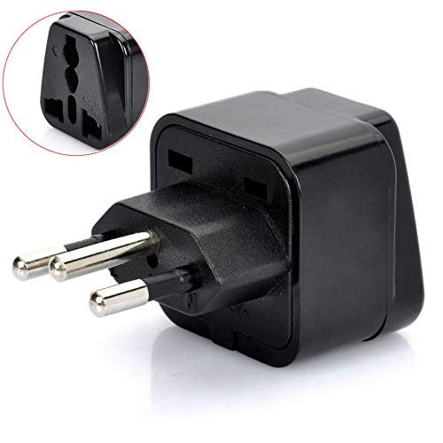 1 PC Universal United Kingdom US EU Russia to Brasil Brazil Travel Power Adapter Plug
