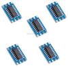 5Pcs Mini RS232 to TTL MAX3232 Converter Adaptor Module Serial Port Board view 2