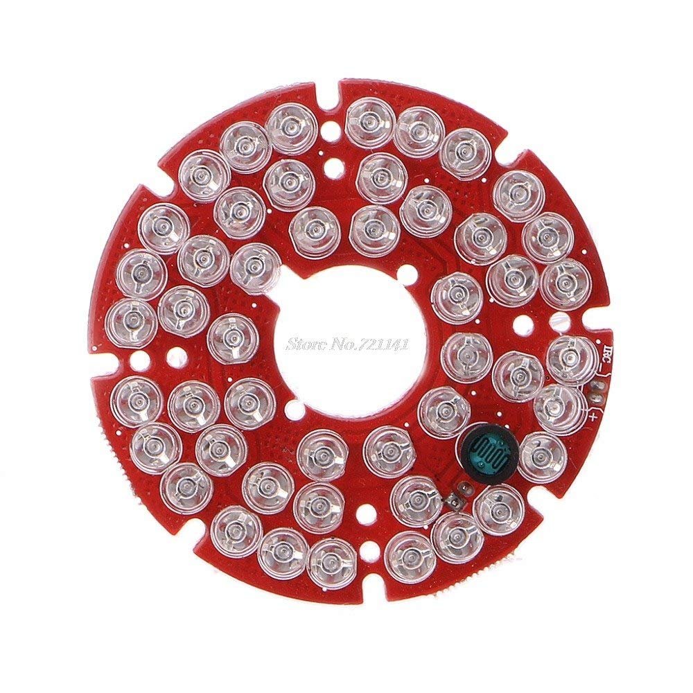 48 LED DC 12V IR Infrared Illuminator 60 Degree Bulb Board for CCTV Security Camera