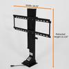Touchstone Valueline Smart Motorized TV Lift for 32-70" TVs-RF & Wired Remote-39 Height Travel-170lb Capacity-Height Memory-Flat Lid Mount-5yr Warranty-Alexa/WiFi Enabled-30004 view 2