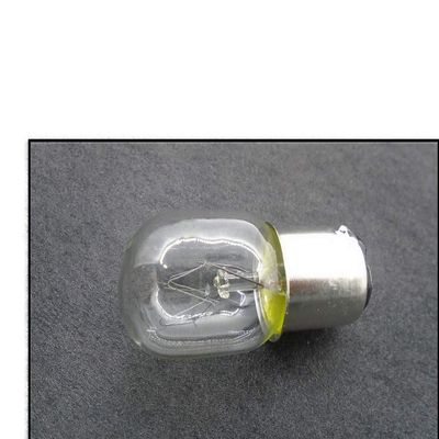 NGOSEW Short Glass Light Bulb, 15W Bayonet Base, Push in & Twist, 2 Posts on Bottom of Bulb for Kennmore