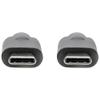 Tripp Lite USB-C to USB Type-C Cable, USB 3.2 Gen 1, 5A / 100W Charging, 5 Gbps Data, Thunderbolt 3 Compatible, Black, 6 Feet / 1.8 Meters, 3-Year Warranty (U420-006-5A) view 3