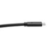 Tripp Lite USB-C to USB Type-C Cable, USB 3.2 Gen 1, 5A / 100W Charging, 5 Gbps Data, Thunderbolt 3 Compatible, Black, 6 Feet / 1.8 Meters, 3-Year Warranty (U420-006-5A) view 4