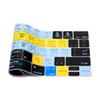 WYGCH Serato Scratch Live Shortcuts Hotkey Waterproof Keyboard Cover for MacBook Pro 13 15 inch 2019 2018 2017 and 2016 with Touch Bar, Touch ID Model: A2159 A1989 A1706/A1990 A1707, USA Version view 4