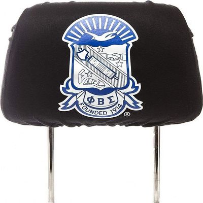Phi Beta Sigma Fraternity Blue Headrest Cover
