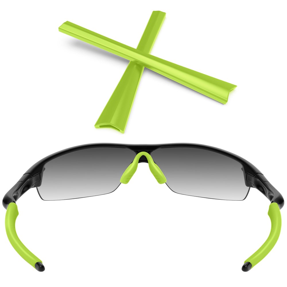 ToughAsNails Green Replacement Ear Socks for Oakley Radar Path/Radar Edge/Radar Range/Radar Pitch/Radar XL Sunglasses