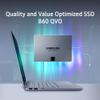 Samsung 860 QVO SSD 4TB - 2.5 Inch SATA 3 Internal Solid State Drive with V-NAND Technology (MZ-76Q4T0B/AM), Gray view 3