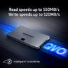 Samsung 860 QVO SSD 4TB - 2.5 Inch SATA 3 Internal Solid State Drive with V-NAND Technology (MZ-76Q4T0B/AM), Gray view 4
