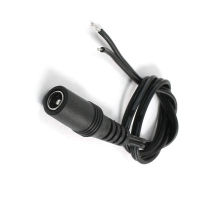 Aexit DC 5.5 Batteries, Chargers & Accessories x 2.1mm Female Socket CCTV Camera Power Cable Power Converters Adapter 11.8"