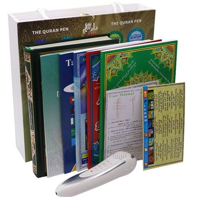 Quran Reading Pen- EQuan Islamic Smart Electronic Talking 8GB Word-by-Word Digital Holy Quran Pen Reader Downloading Many Reciters and Languages with 6 Book - Ramadan Gift (m9 8gb)