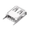 uxcell PCB USB Connector Type-A Female Jack 4 Pin Vertical Straight Insert 10Pcs view 3