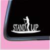 Stand Up Paddle Board Girl TP 558 Vinyl 8" Decal Sticker wall Rack Accessory view 2