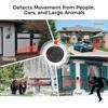 eMACROS Single Base Station Long Range Solar Wireless Driveway Alarm & Detector-Security Alert System-Monitor & Protect Outside Property (Incompatible with APP), Plug in to Use view 4