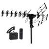 Five Star Outdoor Antenna HD TV 200 Miles Range with Motorized 360 Rotation, UHF/VHF/FM Radio with Infrared Remote Control view 1