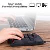 USB Numeric Keypad 19 Keys LED Backlight Digital Keyboard Number Pad for Microsoft Apple X OS for Compute PC Laptop view 2