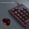 USB Numeric Keypad 19 Keys LED Backlight Digital Keyboard Number Pad for Microsoft Apple X OS for Compute PC Laptop view 4