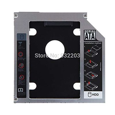 Newest 2nd 95mm SATA HDD SSD Hard Drive Caddy Bay for MacBook