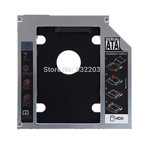 Newest 2nd 95mm SATA HDD SSD Hard Drive Caddy Bay for MacBook