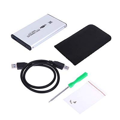 USB 3.0 SATA 2.5 Inch USB 20 HD HDD Hard Disk Drive Enclosure External Case Box SATA Hard Drive Enclosure with USB Cable