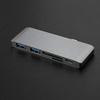 Aluminium 5 in 1 Type-C Combo for SD TF Card Reader Hub Adapter Splitter Converter for MacBook Pro(2016) 12 inch view 3