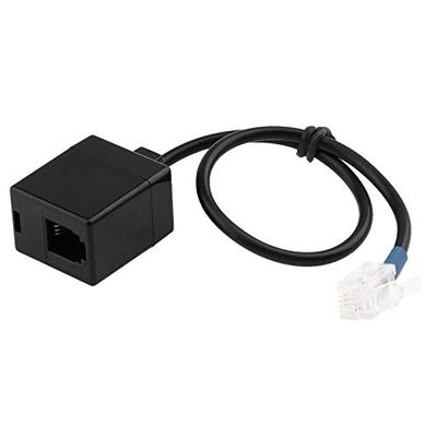 RJ9 4P4C Male to Female Telephone Adapter Adaptor Extension Cable Cord Wire for Cisco Office