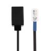 RJ9 4P4C Male to Female Telephone Adapter Adaptor Extension Cable Cord Wire for Cisco Office view 2