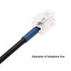 RJ9 4P4C Male to Female Telephone Adapter Adaptor Extension Cable Cord Wire for Cisco Office view 4