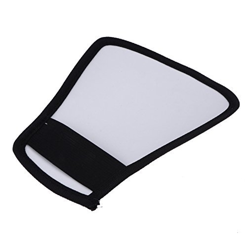 Camera Flash Diffuser Softbox Silver and White Reflector for Canon 580EX for Nikon SB-600 for Minolta 5600hs for Sony HVL-F1000